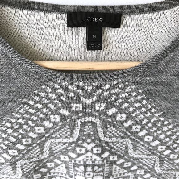 J.Crew 100% Merino Wool “Scarf” Sweater - Picture 3 of 11